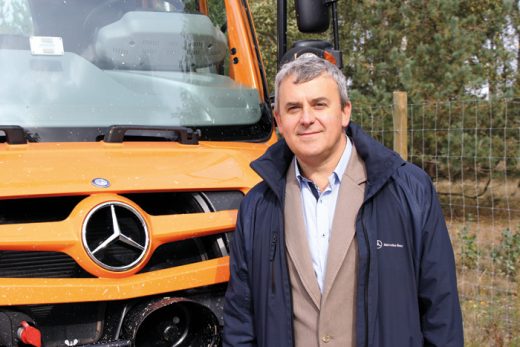 Tomasz Ciesielski, Product & Marketing Manager Mercedes-Benz Truck. 