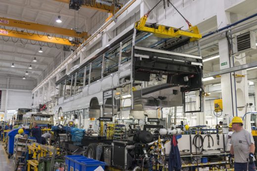 Od chwili rozpoczęcia produkcji, do końca listopada 2017 roku w fabryce  wyprodukowano w sumie 7000 autobusów.
